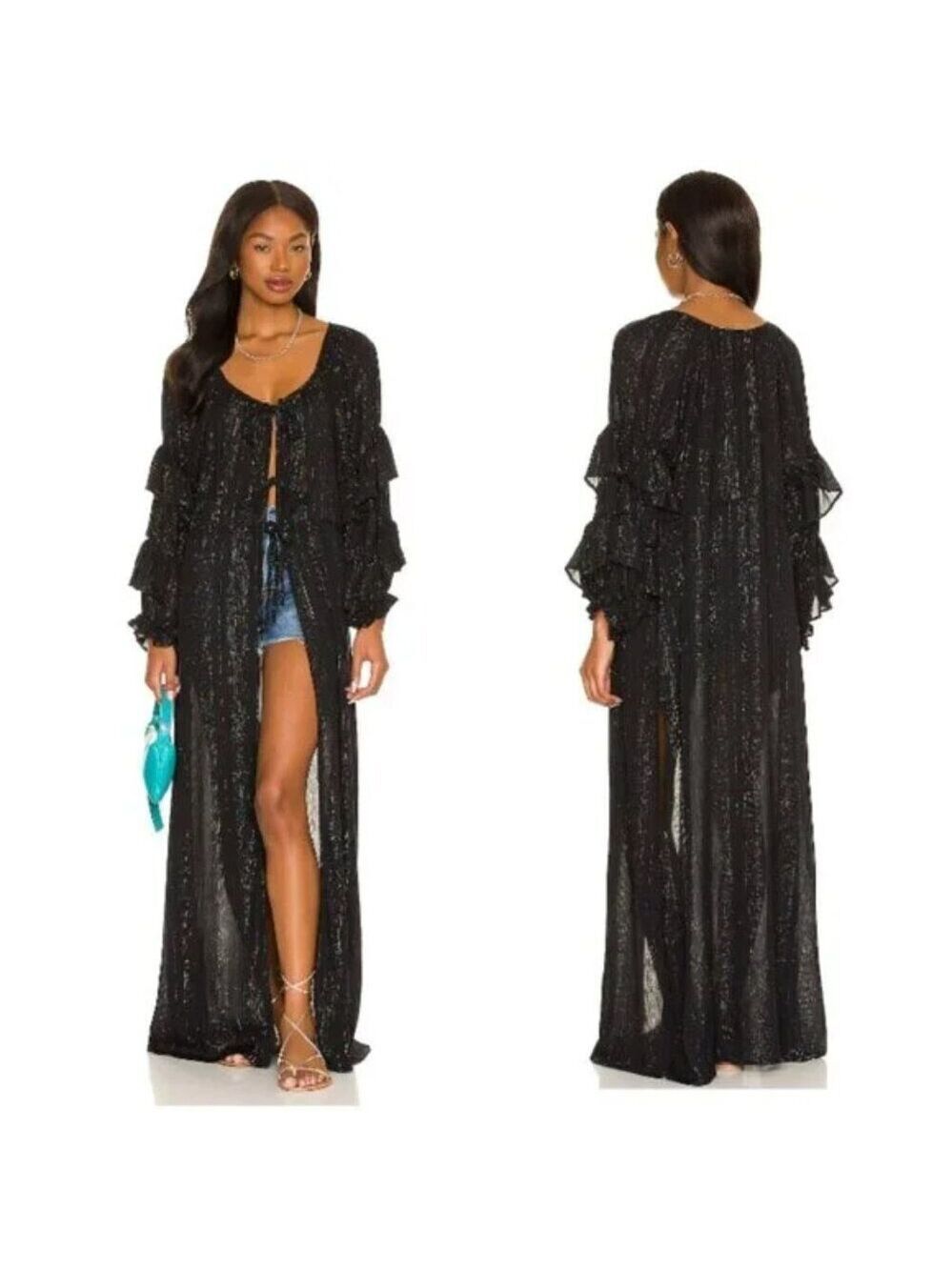 Jen's Pirate Booty | The Revolution Kimono in Electric Avenue Midnight